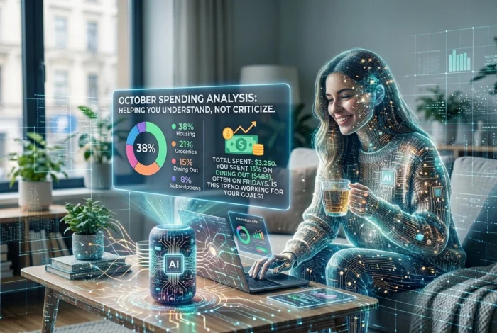 How AI Financial Assistants Explain Your Spending Without Judging You