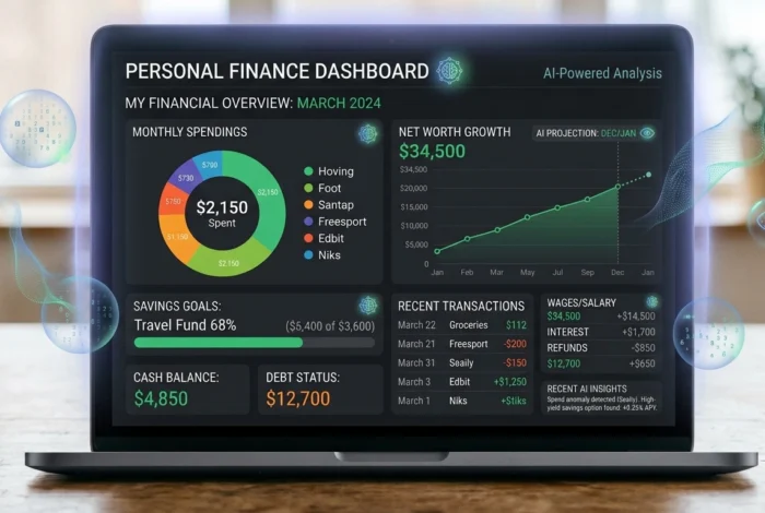 How to Build a Personal Finance Dashboard That Actually Makes Sense