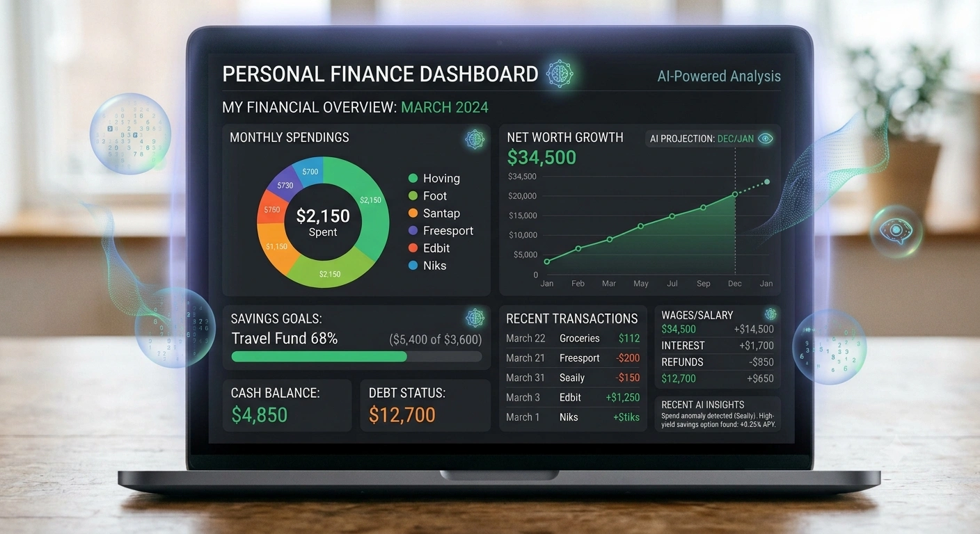 How to Build a Personal Finance Dashboard That Actually Makes Sense