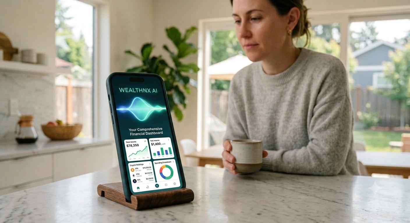  Talk to Your Money: WealthNX Launches Voice AI for All Your Financials