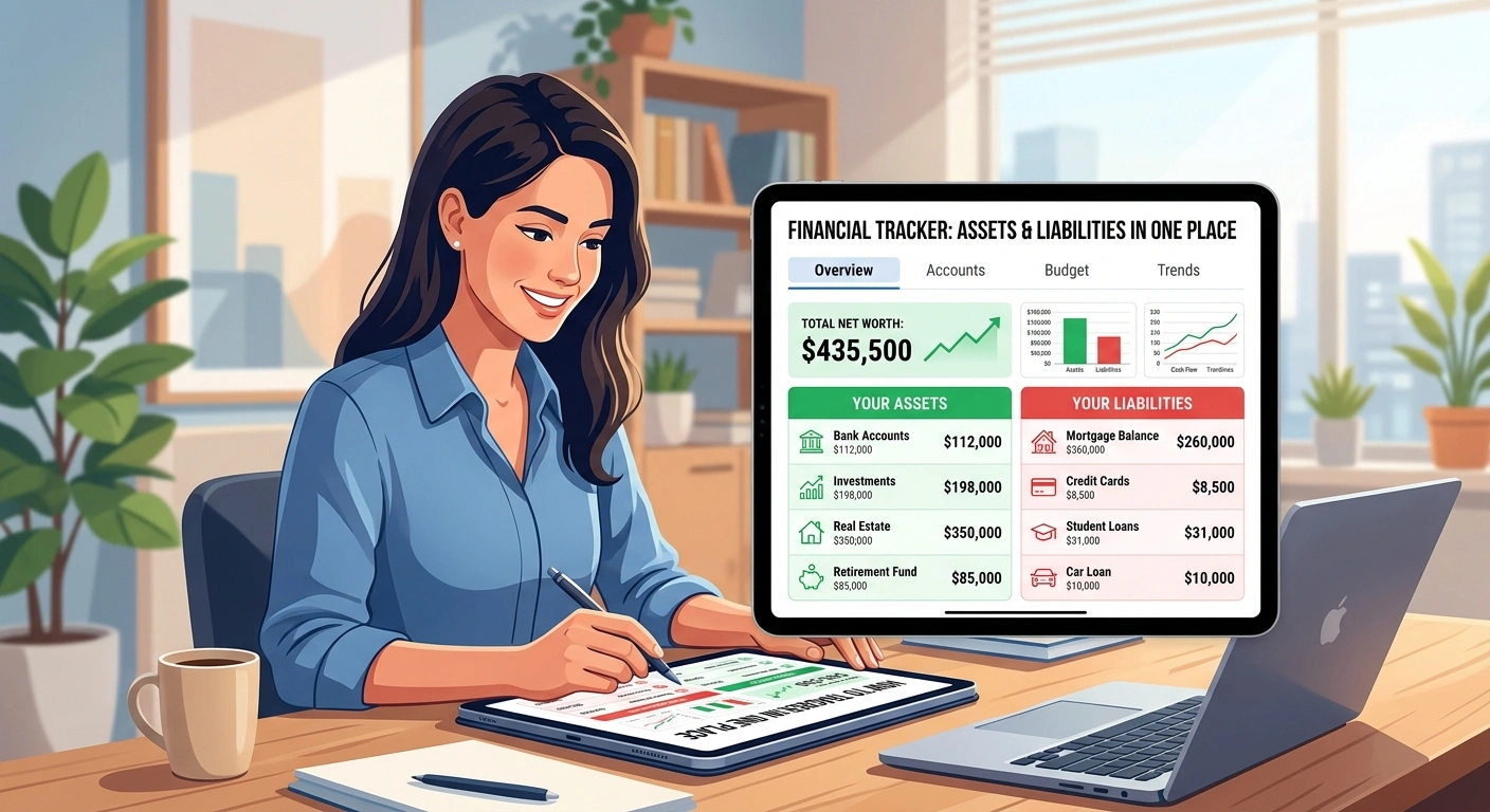 How to Track Assets and Liabilities in One Place