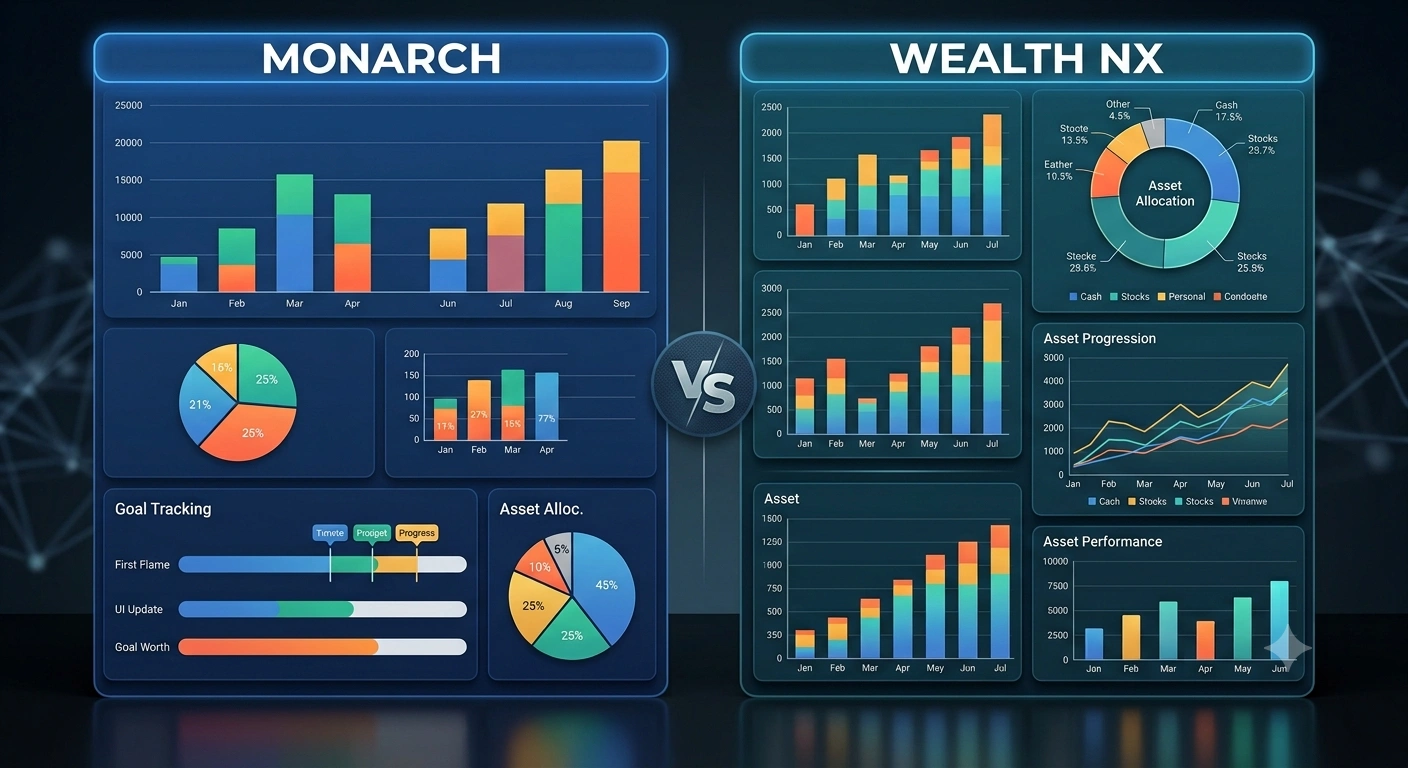 Monarch Money vs WealthNX AI Comparison GuideMonarch Money vs WealthNX AI Comparison Guide