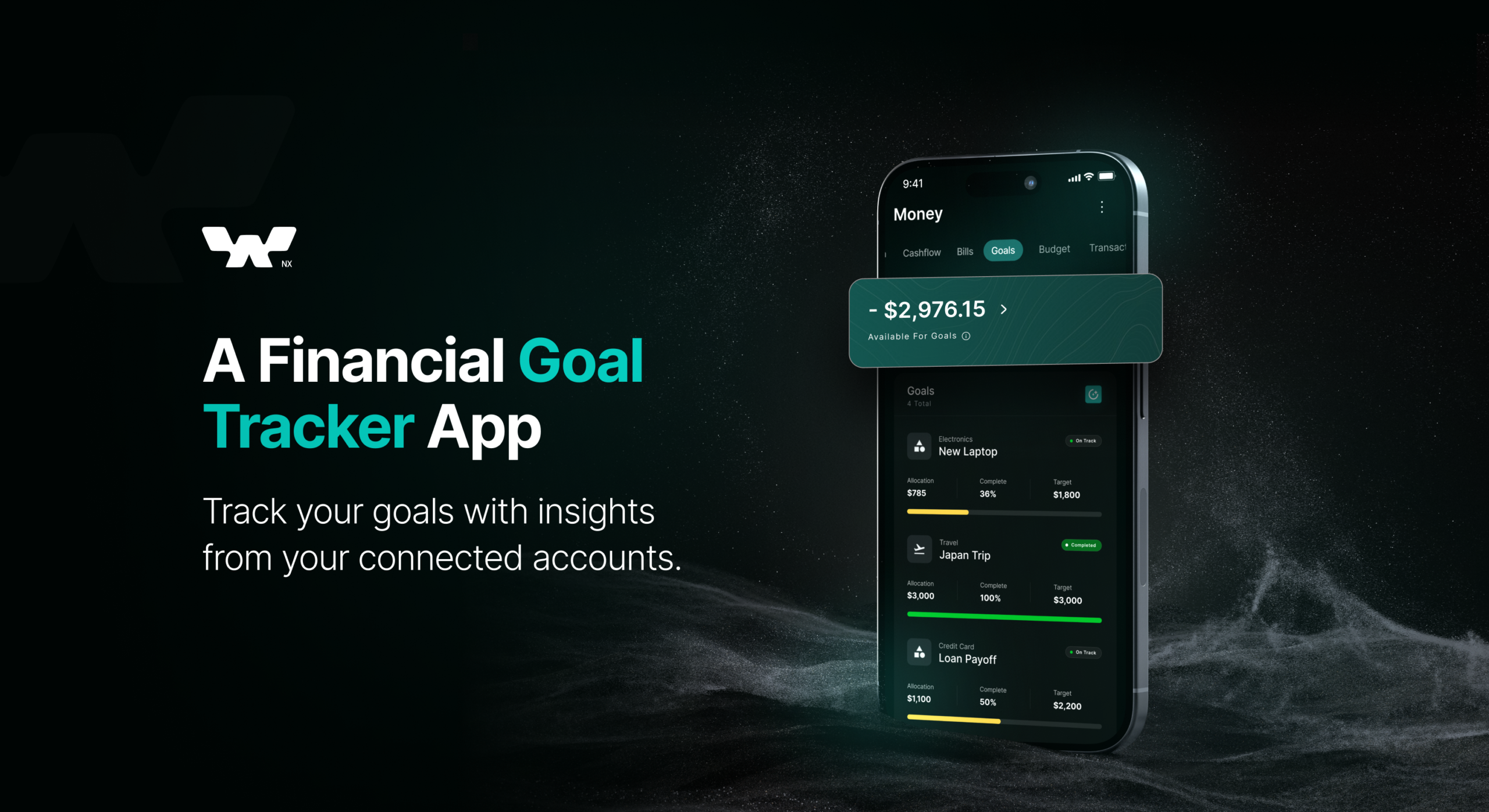 The financial Goal Tracker App